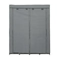 thumbnail image 5 of Ktaxon Non-Woven Fabric Portable Closet Organizer Storage with 14 Shelves,Gray, 5 of 9