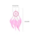 thumbnail image 2 of Beads Dream Catcher Adorno para colgar en el coche Pluma Borla Atrapasueños Decoración de pared, Rosa kenally JJ17539-01, 2 of 6