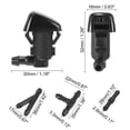 thumbnail image 6 of Motoforti Windshield Washer Nozzle Kit 7C3Z17603A for Ford F250 with 3 Meter Washer Fluid Hose 1 Set, 6 of 7