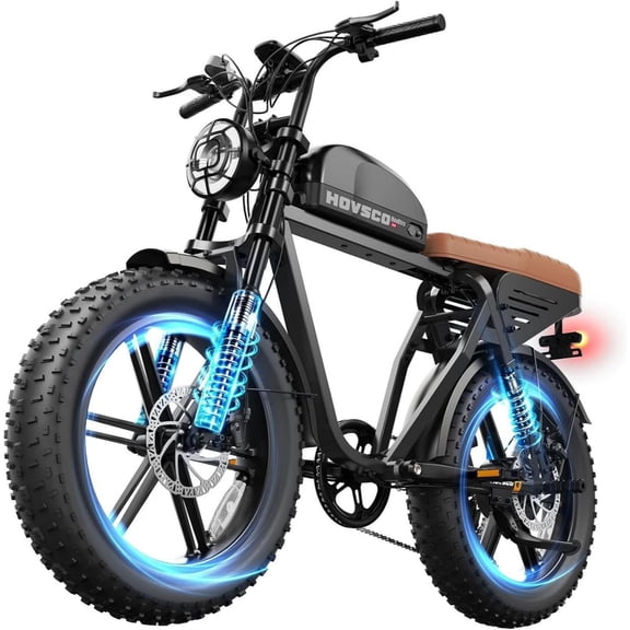 Electric Bike for Adults (Age 18 ),749W Motor, 48V 15Ah Battery, 20"x4.0 Fat Tire,27.9 MPH Max Speed(PAS Mode), 65 Miles Range E-Mountain Bike, Tested to UL2849 Standard by SGS