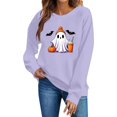 thumbnail image 2 of DIOAZUD Womens Halloween Sweatshirts Plus Size Ghost Graphic Pullovers Fall Classic Round Neck Long Sleeve Sweater Tops Halloween Costumes, 2 of 5