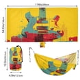thumbnail image 2 of Hanging Hammock Portable Travel Camping For Outdooor Beach Camping Hiking Guitar Music Designs, 2 of 8