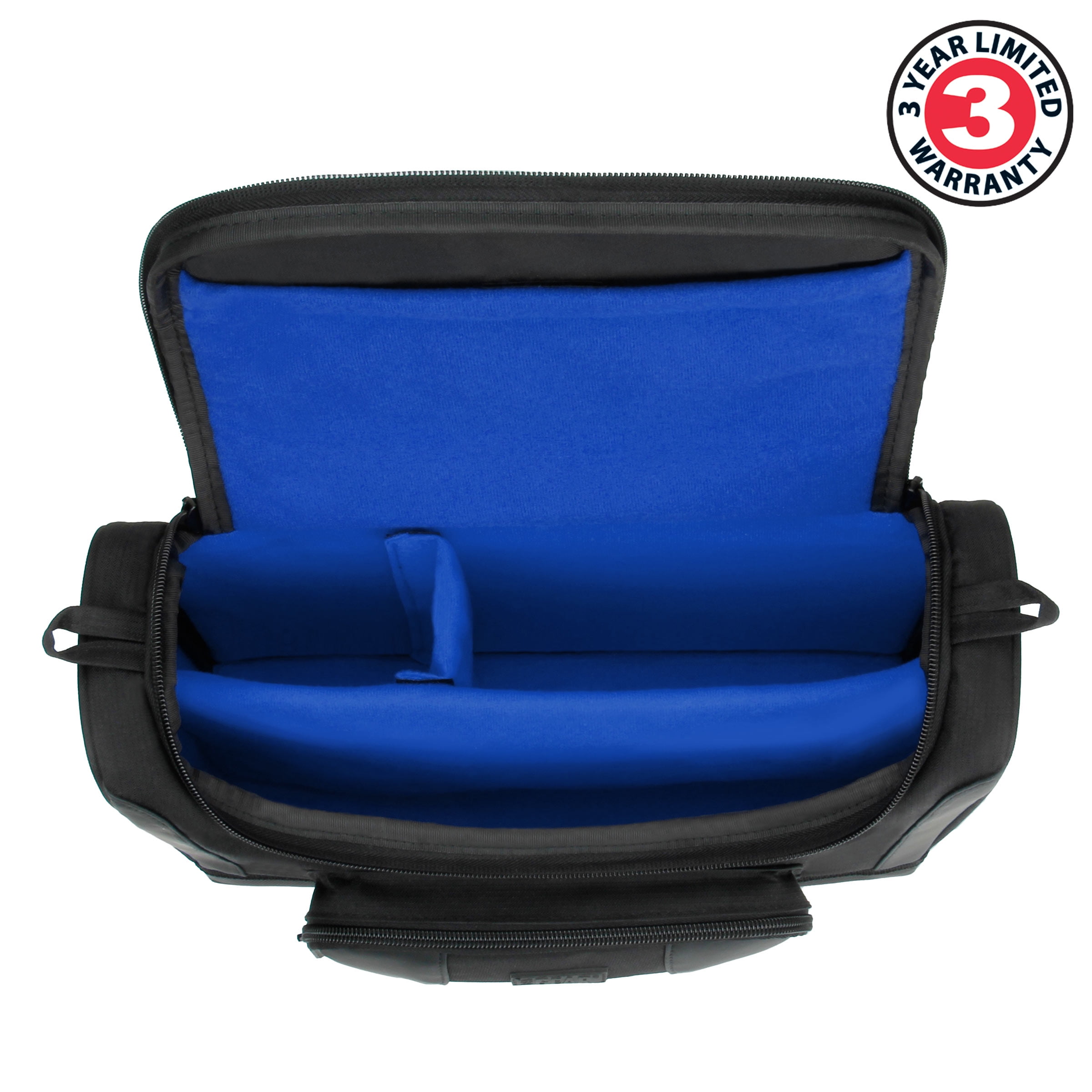 Mini Projector Case Travel Carrying Bag with Adjustable Dividers