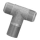thumbnail image 5 of Compresor De Aire En T Codo En T Recto Empuje Neumático Duradero Para Conectar Accesorios De Línea De Aire Para Compresor De Aire, 5 of 7