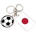 thumbnail image 1 of Yanonmyfd 2026 World Cup Soccer Keychain - 2026 World Cup Flag Keychain, Soccer Fan Gift & Souvenir (2PCS),Japan, 1 of 48
