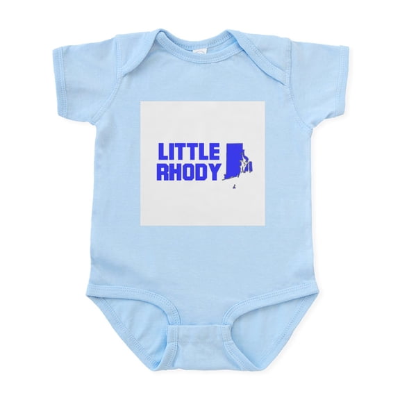 CafePress - Little Rhody Infant Bodysuit - Baby Light Bodysuit, Size Newborn - 24 Months