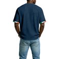thumbnail image 2 of Men's Hello Darkness My Old Friend V-Neck T-Shirt Casual Short Sleeve Graphic Tee, 2 of 4