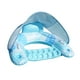 thumbnail image 4 of Flota De La Piscina Con Dosel Con Titular De La Taza Rotadora Compacta Para Summer Beach Blue   Piscina Float Silla  Piscina Inflable Flota Float azul, 4 of 8
