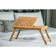 20" Long 100 Bamboo Laptop Table