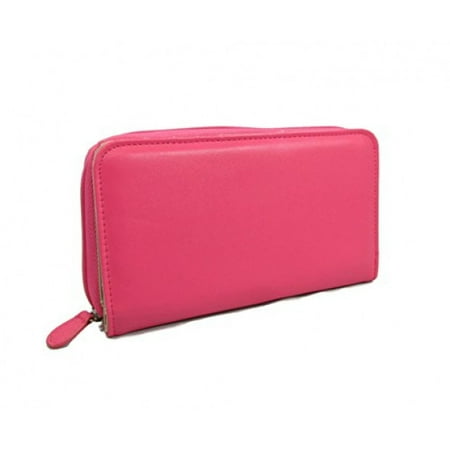 Buxton - Buxton Coupon and Receipt Organizer Wallet with Card Slot Compartment (Pink) - 0