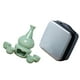 thumbnail image 5 of Juego de Sake japonés con decantador de vino más cálido con bolsa de viaje, portavelas tradicional de 4 tazas, bebida de Sake antigua para fiesta de verde, 5 of 9