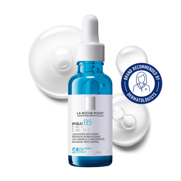 La Roche-Posay Hyalu B5 Suractivated Serum, Anti-Aging Face Serum with Hyaluronic Acid for All Skin Types, 30mL