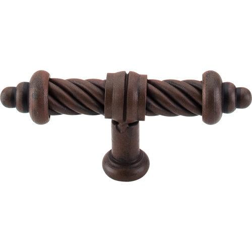 Top Knobs M627 Twist 35/8" Bar Knob From The Normandy