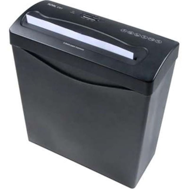 Royal CX8 Déchiqueteuse Personnelle à Coupe Croisée, Noire