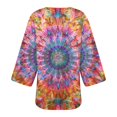 thumbnail image 5 of Drppepioner Cardigan pour Femmes Chic Cardigan pour Femmes Décontracté Veste Imprimée Été Manches Longues Haut Imprimé Multicolore, 5 of 5