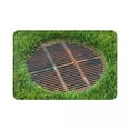 thumbnail image 3 of Funny 3D Traps Manhole Cover Doormat Bathroom Printed Soft Mat Kitchen Door Floor Hallway Anti-slip Floor Rug Door Mat Area Rugs, 3 of 6