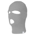 thumbnail image 1 of TopHeadwear 3-Hole Ski Face Mask Balaclava, Heather Grey, 1 of 2