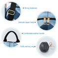 thumbnail image 7 of FORMRS Women's Travel Backpack Purse Anti-Theft Hidden Pockets Casual Shoulder Bag, Blue Geometric, 7 of 7