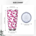 thumbnail image 4 of KLL Orchids Flowers Print 40oz Stainless Steel Insulated Car Cup with Spillproof Lid - Keep Your Drink Hot or Cold on the Go-Straw Two-piece Set, 4 of 8