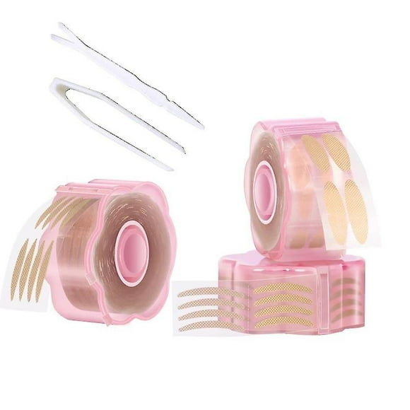Lace Double Eyelid Tape, Invisible Double Eyelid Tape Roll, Double Eyelid Tape 3 Volumes