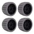 thumbnail image 2 of 4PCS Boat Trailer Accessory, 125 X 73 X 30mm Boat Trailer Poly Ribbed Wobble Rollers Mounting Hole Diameter,Versatile Use Adjustable Keel Roller Bracket Assembly,High Functionality, 2 of 7