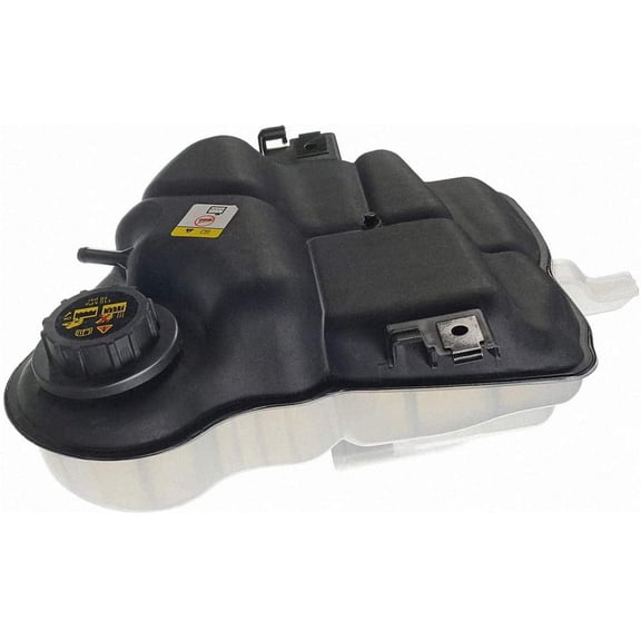 A-Premium Engine Coolant Reservoir Tank with Cap Replacement for Ford F-250 F-350 F-450 F-550 Super Duty 2003-2007 5.4L 6.0L 6.8L Excursion 2003-2005 6.0L