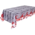 thumbnail image 1 of Mantel navideño, mantel rectangular con estampado navideño para decoración de cocina de comedor, 56 pulgadas x 70 pulgadas, A, 1 of 5