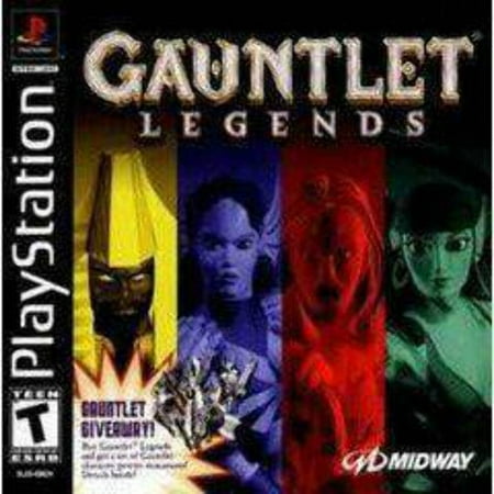 Gauntlet Legends - Complete in Box - Black Label - Tested - PS1 Playstation 1 PSX
