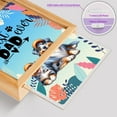 thumbnail image 4 of Best Australian Shepherd Dad Ever Happy Father's Day Acrylic Plaque with Wood Photo Frame Box Aussie Dog Lover Gifts Light Box - 02006, 4 of 5