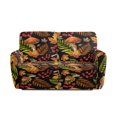 thumbnail image 3 of Xoenoiee Mushroom Berry Maple Leaves Print 6 Pieces Recliner Loveseat Slipcover Thanksgiving Decor Leak-proof Jacquard Stretch Soft Sofa Couch Cover Anti-Slip Furniture Protector for Kids, Pets, 3 of 6