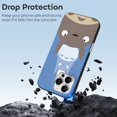 thumbnail image 4 of Funda de TPU de Mi vecino Totoro para iPhone 16 Pro Max: ultrafina, a prueba de golpes, antiamarilleo, resistente a arañazos, compatible con carga inalámbrica, agarre mejorado, estilo negro., 4 of 7