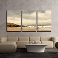 thumbnail image 2 of wall26 - 3 Piece Canvas Wall Art - Seagulls Fly on The Coast - Modern Home Art Stretched and Framed Ready to Hang - 24"x36"x3 Panels, 2 of 4