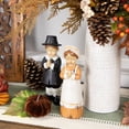 thumbnail image 2 of Northlight Set of 2 Praying Pilgrim Children Fall Harvest Figures 9", 2 of 7