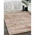 thumbnail image 2 of Ahgly Company Indoor Square Mid-Century Modern Pastel Orange Oriental Area Rugs, 4' Square, 2 of 6