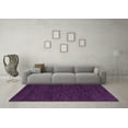 thumbnail image 3 of Ahgly Company Indoor Rectangle Abstract Purple Modern Area Rugs, 3' x 5', 3 of 4