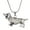Multicolor, variant on Bling Jewelry BFF Best Friend Dachshund Puppy Pet Hot Dog Pendant Necklace For Women For Teen Wiener Dog Pet Lover Gift