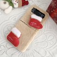 thumbnail image 5 of Nalacover Christmas Case for Samsung Galaxy Z Flip4, Cute Cartoon Merry Christmas Tree Soft Plush Fluffy Warm Phone Case for Samsung Galaxy Z Flip4, Shockproof Non-Slip Lens Protection Cover - Brown, 5 of 7