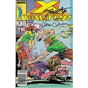 Autographed X-Men X-Factor #20 NM Newstand Signed Jim Shooter, Walt and Louise Simonson