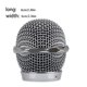 thumbnail image 4 of Tholdsy Microphone Mesh Head Portable Detachable Reusable Washable Accessories Mic Universal Heads Component Glossy Part Concert Type3 NO3, 4 of 6