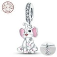 thumbnail image 5 of KUNSIR Lucky Elephant Charm Good Luck Symbol Crystal Bead for Pando Bracelet, 5 of 5