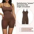 thumbnail image 4 of POP CLOSETS Bodysuit Mid-Thigh Slimmer Shapewear for Women Tummy Control Seamless Butt Lifter Full Body Shaper, 4 of 7