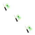 thumbnail image 3 of Maytalsory Jouet Chinois à Double Embout Triple Roulement Diabolo Yoyo Vert 12cm 3Ensemble, 3 of 6