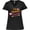 Smoke Grey, variant on I'm Daddy's Favorite with Arrow and Hearts in Pink Women's Plus Size V-Neck T-Shirt