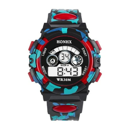 amousa Watch Outdoor Multifunction Waterproof kid Child/Boy s Sports Electronic Watches RD
