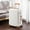 White, variant on 20" Carry on Luggage, Zipperless ABS/PC Hardside Suitcase with TSA Lock, USB Charging Port & 360 Spinner Wheels, Black