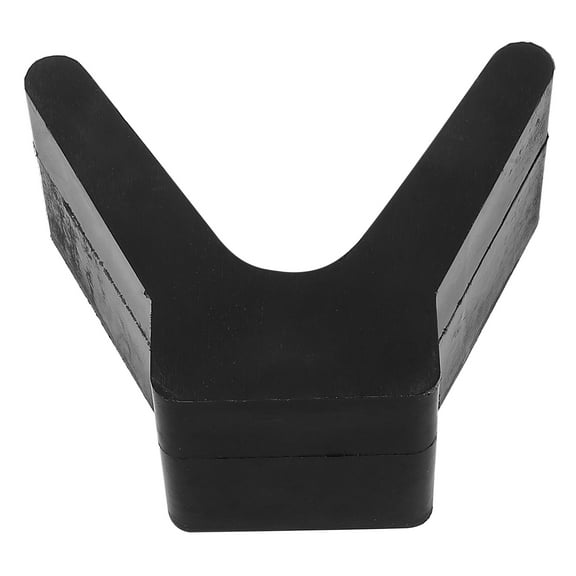 FRCOLOR Boat Trailer Bow Stop V Style Rubber Bow Stop Replacement For Ski Boat Fishing Boat Sailboat Parts Yacht V Block