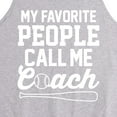 thumbnail image 2 of Instant Message - My Favorite People Call Me Coach - Men's Jersey Tank Top, 2 of 5