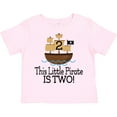 thumbnail image 3 of Inktastic Pirate Ship 2nd Birthday Party Boys Toddler T-Shirt, 3 of 5