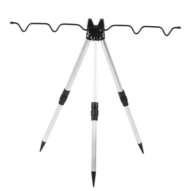 Folding 1PCS 438g Ultrashort Folding Fishing Rod Tripod Bracket, Mini Fishing Rod Tripod Stand, For Outdoor Fun Adult Children Fishing Lover Sea/ Fishing