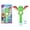 Green, variant on Dinosaur Bubble Machine, Handheld Rechargeable Fully Automatic Floral Bubble Blower, Portable Lightweight Bubble Maker for Summer Beach Outdoor Party Festival Event,Green